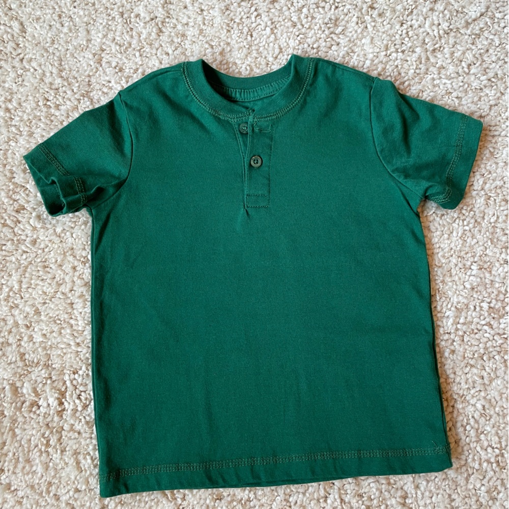 NEW boys Henley t shirt